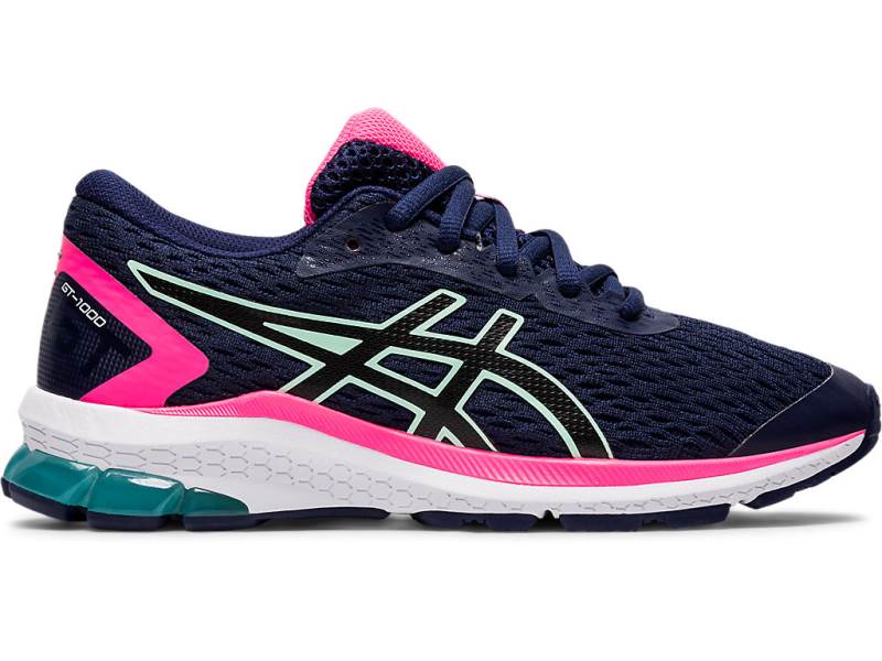 Sapatilhas Running Asics GT-1000 9 GS Criança Azul Marinho, 4352A176.987